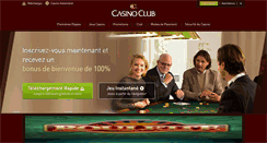Desktop Screenshot of fr.casinoclub.com